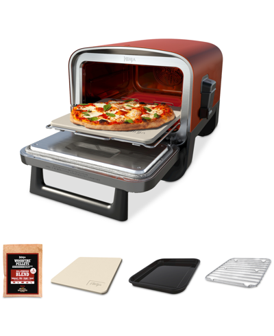Ninja Woodfire Pizza Oven, 8-in-1 Outdoor Oven, 5 Pizza Settings, Up To 700 Fahrenheit High Heat, Bbq (bar In No Color