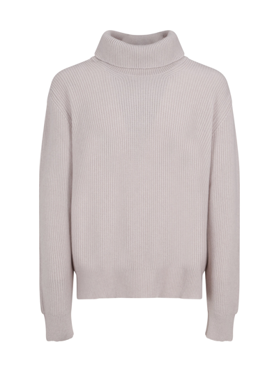 Laneus Turtleneck Jumper In White