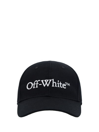 Off-white Baseball Hat In Black