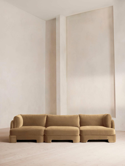 Soho Home Odell Sectional Sofa In Brown