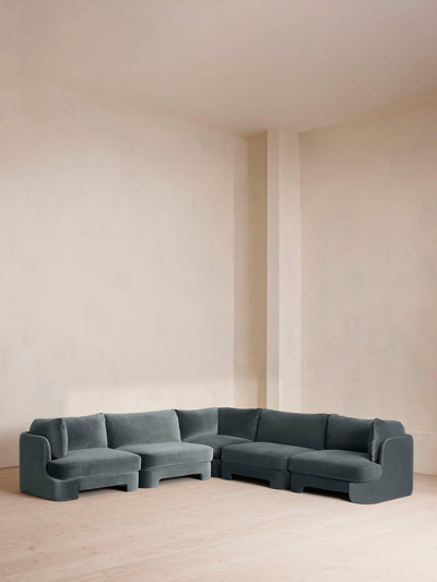 Soho Home Odell Sectional Sofa In Gray