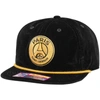 Fan Ink Black Paris Saint-germain Snow Beach Adjustable Hat In Black