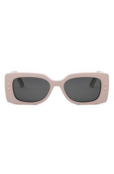 Dior Pacific S1u Rectangle-frame Sunglasses In Pink