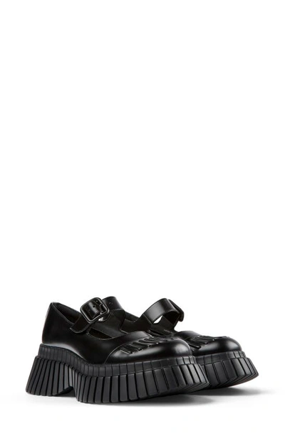 Camper Bcn 70mm Leather Oxford Shoes In Black