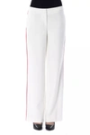Byblos Polyester Jeans & Women's Pant In White