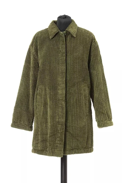 Jacob Cohen Cotton Jackets & Women's Coat In Green