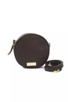 POMPEI DONATELLA POMPEI DONATELLA BROWN LEATHER CROSSBODY WOMEN'S BAG