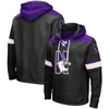COLOSSEUM COLOSSEUM BLACK NORTHWESTERN WILDCATS 2.0 LACE-UP PULLOVER HOODIE