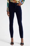 L'agence Monique Ultra High Rise Skinny In Dark Navy