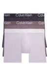 CALVIN KLEIN ULTRA-SOFT MODERN 3-PACK STRETCH MODAL BOXER BRIEFS