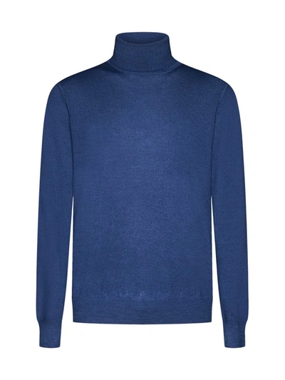 D 4.0 Sweaters In Blue