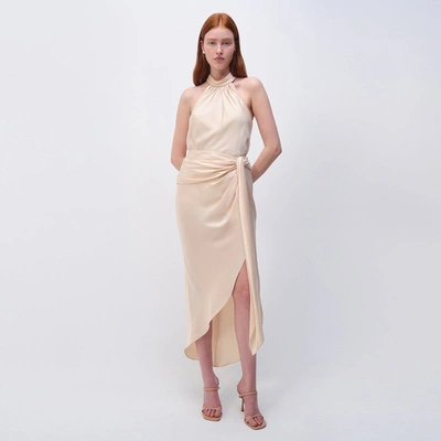Simkhai Elisabetta Skirt In Gold