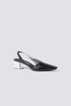 Jonathan Simkhai Mac Slingback In Black