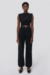 Jonathan Simkhai Signature Estelle Top In Black