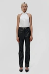 Jonathan Simkhai Dahlia Pant In Black