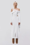 Jonathan Simkhai Tinsley Gown In Optic White