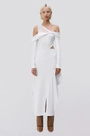 Simkhai Tinsley Gown In Optic White