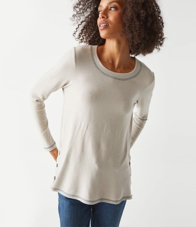 Michael Stars Anina Tunic With Stitching In Castle