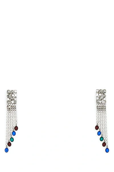 Alessandra Rich Earrings In Multi-silver