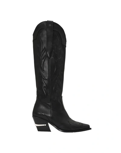 Anine Bing Tall Tania Boots In Black