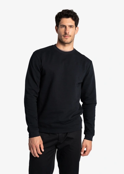 Lole Easy Crew Neck Pullover In Black