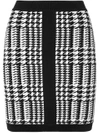 BALMAIN houndstooth mini skirt,104156871M12165396