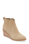 TOMS CLARE WEDGE BOOTIE