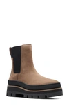 Clarks Orianna 2 Top In Pebble Nubuck