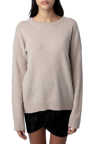 Zadig & Voltaire Cici Sweater In Avoine