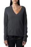 Zadig & Voltaire Vivi Sweater In Ardoise