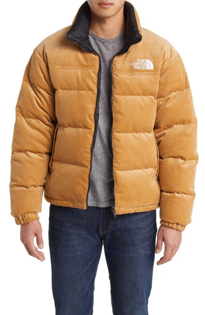 The North Face 1992 Nupse Padded Jacket In Almond Butter Black