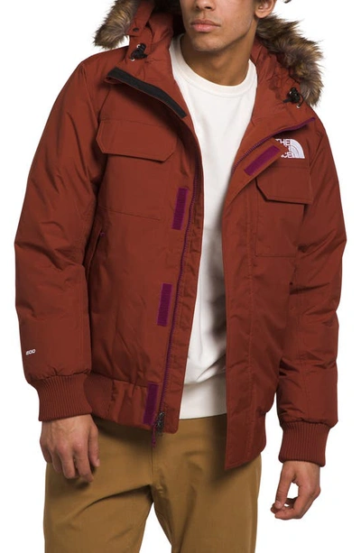 The North Face Mcmurdo Parka With Fur Trim Hood In Brown