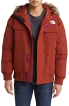 THE NORTH FACE MCMURDO WATER REPELLENT 600 FILL POWER DOWN PARKA WITH FAUX FUR TRIM