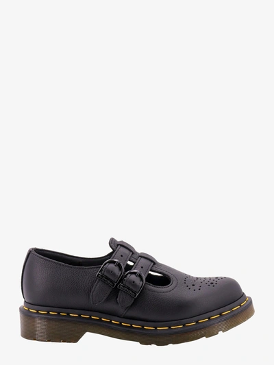 Dr. Martens' 8065 Buckled Leather Mary Janes In Black