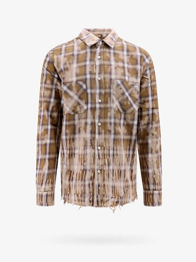 Amiri Shirt In Brown