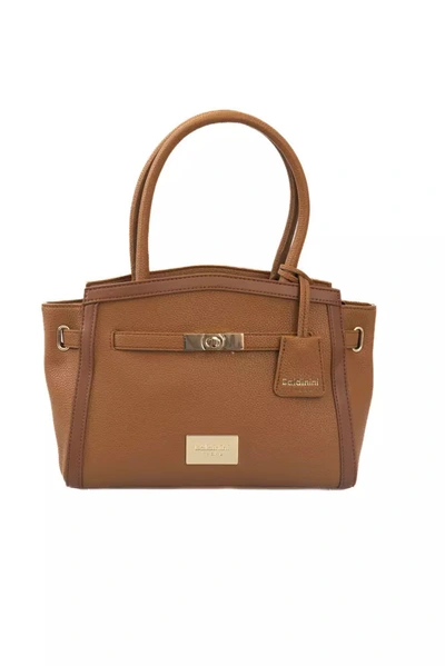 Baldinini Trend Polyuretane Crossbody Women's Bag In Brown