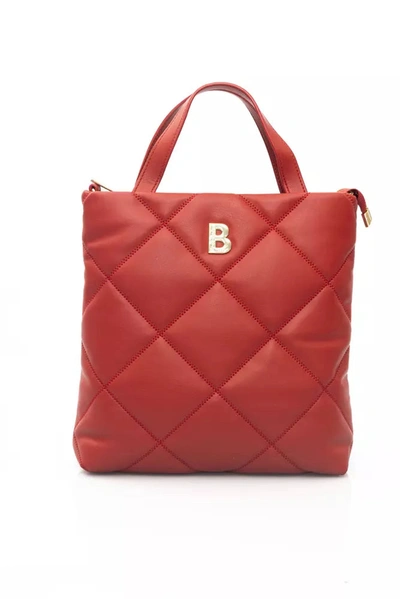 Baldinini Trend Polyethylene Shoulder Women's Bag In Red