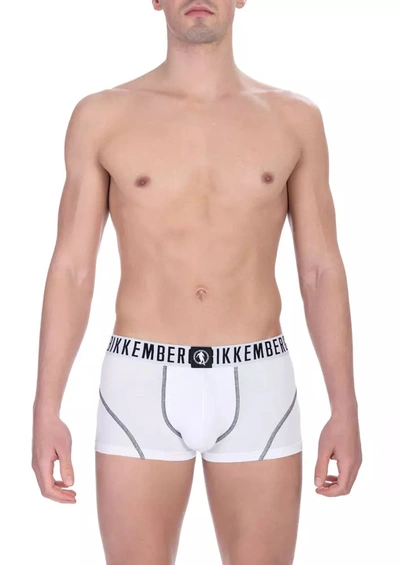 Bikkembergs White Cotton Underwear