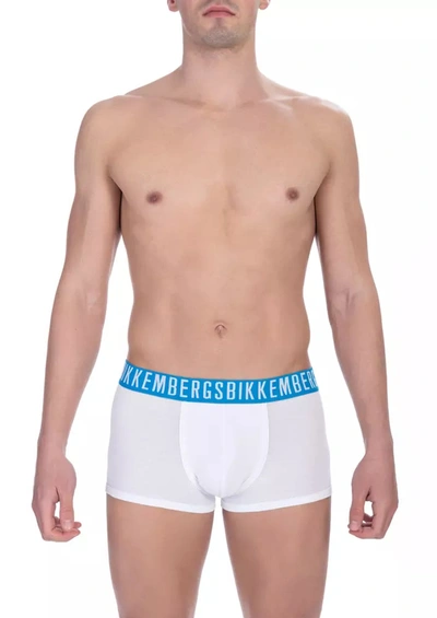 Bikkembergs White Cotton Underwear