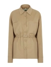 Fendi Go-to Jacket In Lana Beige In Nude & Neutrals