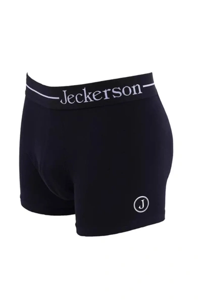 Jeckerson Black Cotton Underwear