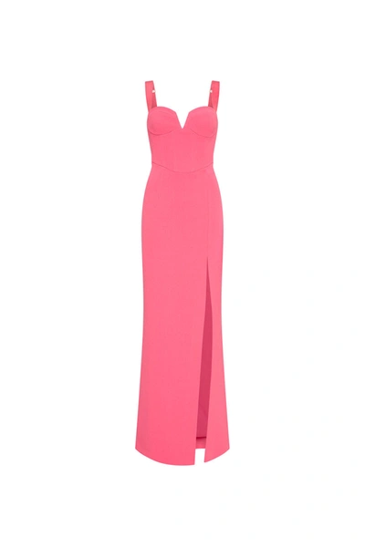 Rebecca Vallance Marie Cady Gown In Pink