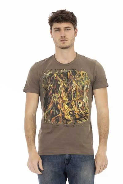 Trussardi Action Brown Cotton T-shirt