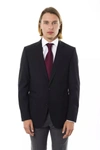 Uominitaliani Front Flap Pocket  Blazer In Black