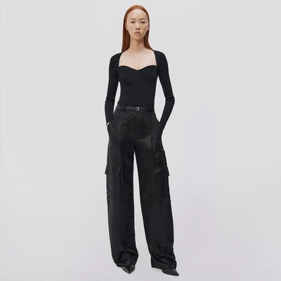 Jonathan Simkhai Beatriz Pant In Black