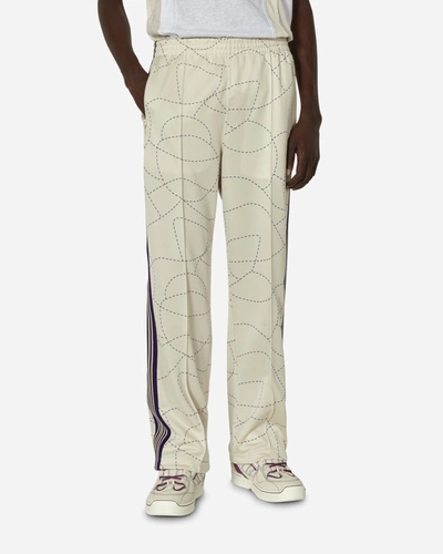 Needles Dc Shoes Track Trousers Ivory In White