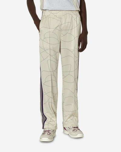 Needles Dc Shoes Track Pants Ivory In White