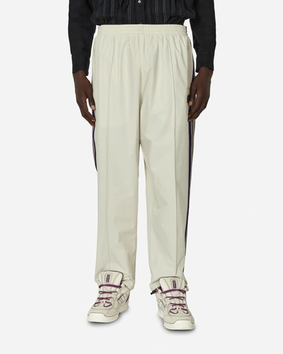 Needles Dc Shoes Track Pants Ivory In White