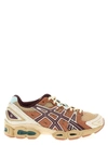 Asics Ub5-s Gel-nimbus 9 Faux Leather-trimmed Mesh Sneakers