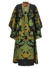 La Doublej Magnifico Printed Open-back Dress